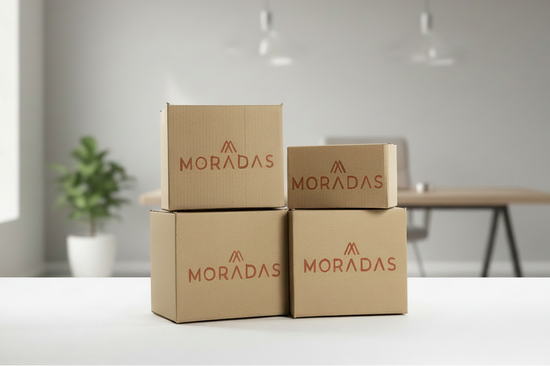 Cajas MORADAS sin cinta