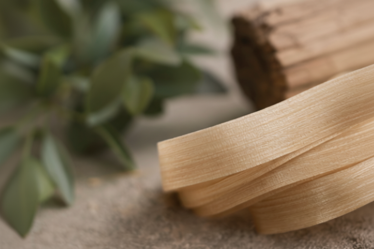 Enhanced natural wood composition